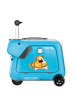 Airwheel SQ3 Kids travel riding suitcase is sturdy enough for everyday use or distant journeys.